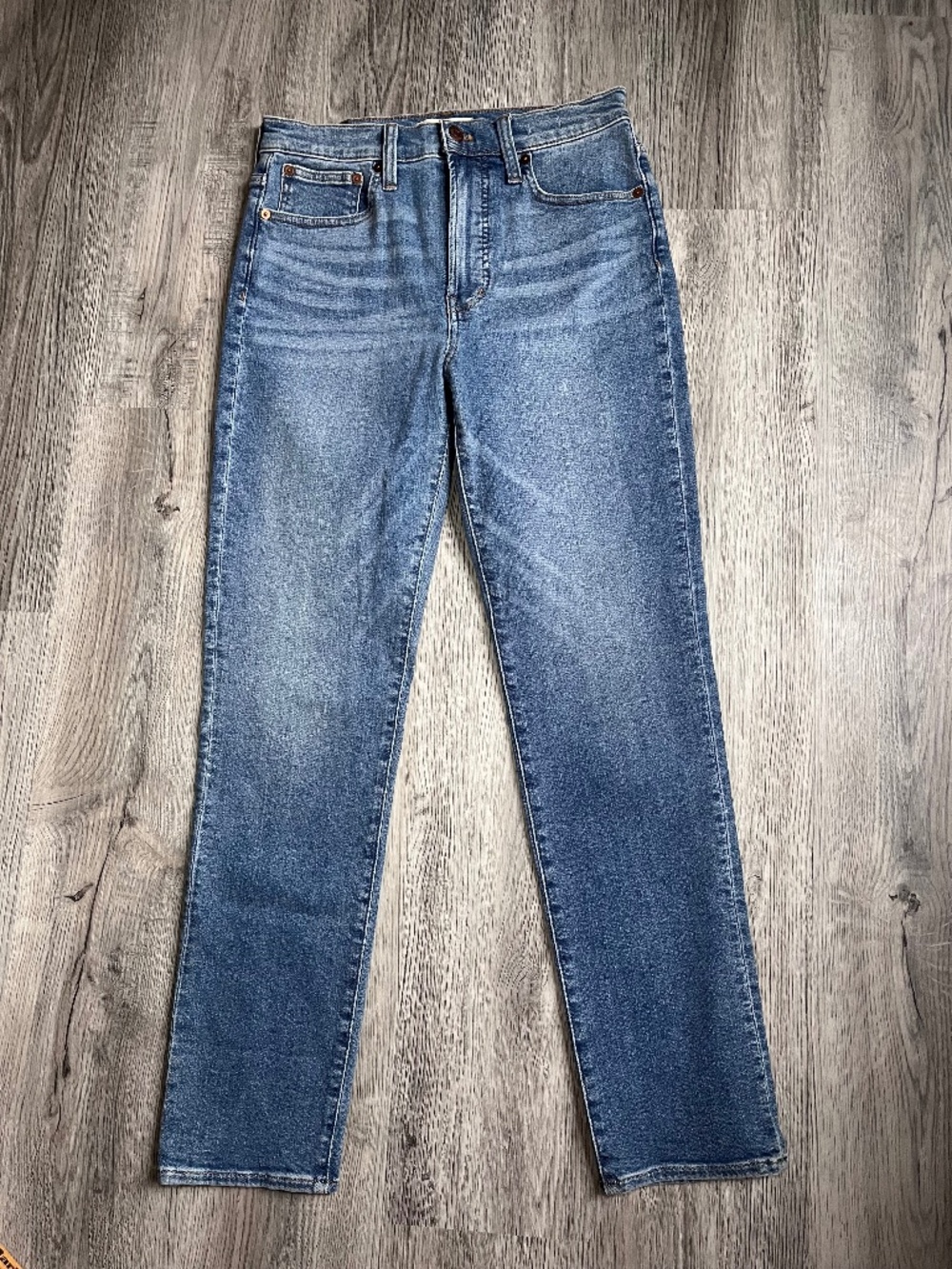 Madewell Perfect Vintage Jeans Womens 27T Blue Excellent 27 Tall